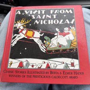 A Visit from St. Nicholas, Clement C. Moore, Illustrated by Berta & Elmer Hader - Bild 1 von 12