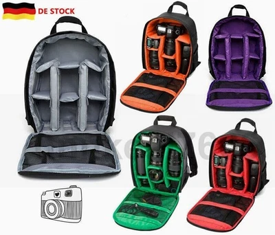 Kamerarucksack Fotorucksack Fototasche Wasserdicht für Canon Nikon Sony SLR DSLR - Bild 1 von 4