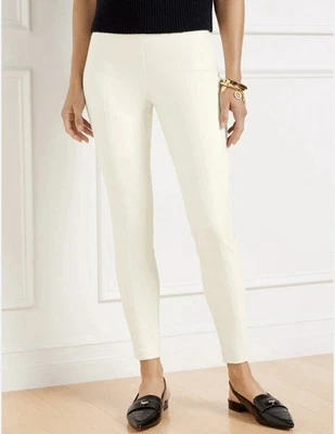 Pantalón Talbots Portland Marfil Blanco Carrera Clásico Pantalones Cortos Mujer’s Talla 8 Foto 1 de 4