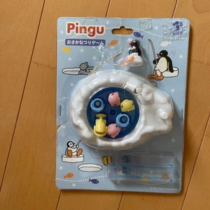 Pingu Fisch Angelspiel Retro Spielzeug Limited Edition selten Animationsmodell Rarität Peng - Bild 1 von 3