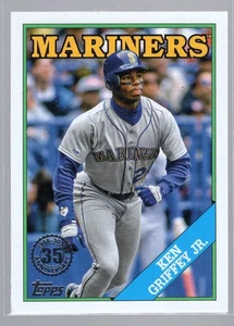 * 2023 Topps - 1988 Topps Baseball 35th Anniversary #T88-82 KEN GRIFFEY JR. - Picture 1 of 2