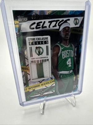 Jrue Holiday 2025 Topps Juego Usado Parche Reliquia/25 Celtics Target Exclusivo   Foto 1 de 2