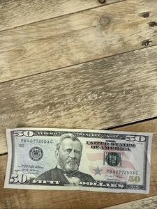 rare 50 Dollar star note - Picture 1 of 2