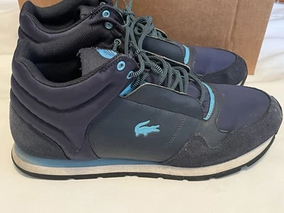 Lacoste Missouri Basket Sneakers  Blue  size 12 US - Image 1 of 4