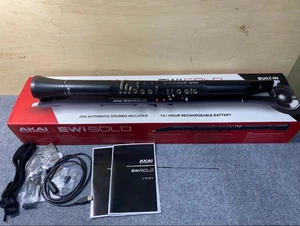 AKAI EWI Solo schwarz Digital Blasinstrument Synthesizer aus Japan kostenloser Versand - Bild 1 von 9