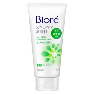 KAO Biore Skin Care Facial Wash Medicated Acne Care 130g Face Wash From Japan - Picture 1 of 4