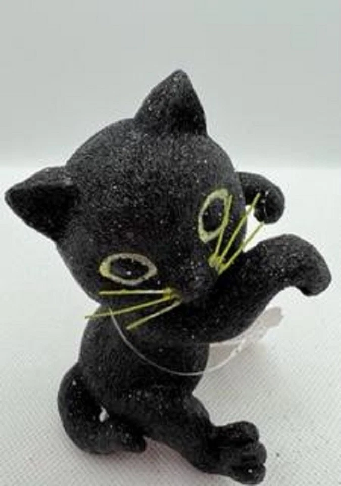 Bath & Body Works Black Cat Halloween Candle Hugger Accessory - Image 1 of 1