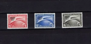 Deutsches Reich - Zeppelin stamps with overprint - forgery/replica ! - Picture 1 of 1