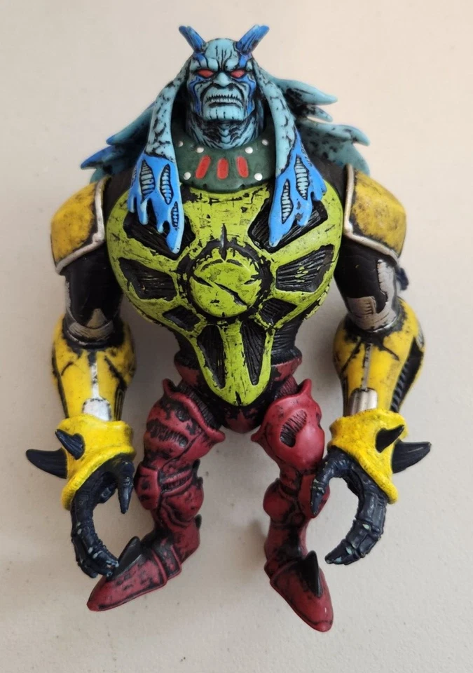 Figura de acción Hyper Alien Ben 10 Blue Demon Red Eyed Devil Robot Foto 1 de 2