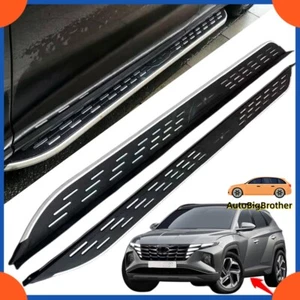 Fits For Hyundai 4th TUCSON NX4 2022 2023 Running board nerf bar side steps - Picture 1 of 9
