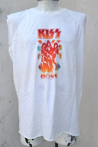 KISS Sleeveless Shirt Symbols VTG 2005 Official Sz XL Winterland - Picture 1 of 9