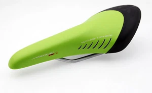 Fizik Arione Tri 2 Triathlon Cycle Saddle Manganese-rails Bike Seat in Green - Picture 1 of 10
