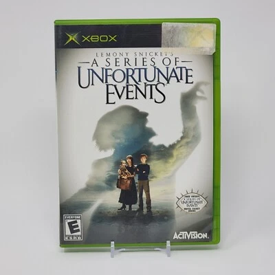 Lemony Snicket's A Series of Unfortunate Events (Original Xbox) CIB & TESTADO - Imagem 1 de 3