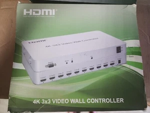 3x3 4k HDMI Video Wall Processor HD TV 1080P Matrix Controller 3x2 2x3 2x2 - Picture 1 of 3