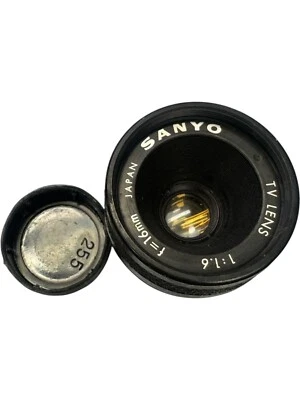 Sanyo TV Lens 1:1.6 f=16mm Lens **SALE** - Image 1 of 4