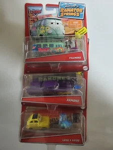 Menge (3) Disney Pixar Autos Kühlerfedern Autoaufkleber Druckguss Autos! NEU! - Bild 1 von 5