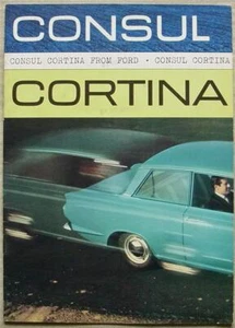 FORD CONSUL CORTINA Car Sales Brochure 1963 #T5699/862/ENG/D - Picture 1 of 5
