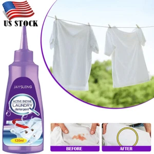 Active Enzyme Laundry Stain Remover,Garment Stubborn Stain Cleaner Oil--Remover - Picture 1 of 18