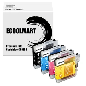Cartucho de tinta 4PK para impresora Brother LC61 DCP-J315W J515W J715W MFC-250C 255CW - Imagen 1 de 1