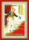 Vintage c1920-80 Single Card " Ushers Red Carpet Whisky " C1928