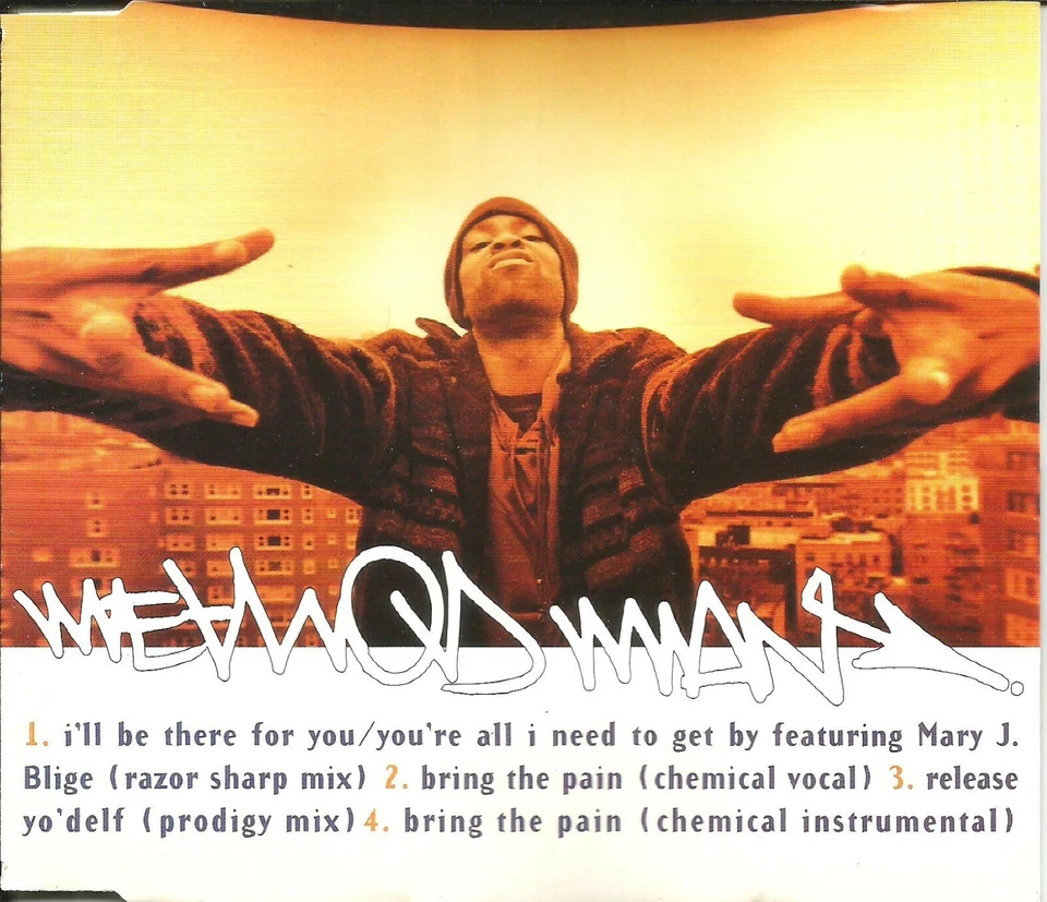 METHOD MAN Be there CHEMICAL BROTHERS REMIXES & INSTRUMENTAL CD Wu tang Clan Foto 1 de 1