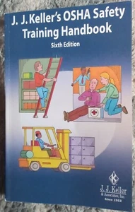 J. J. Keller's OSHA Safety Training Handbook Paperback 2008 Excellent Condition  - Foto 1 di 5
