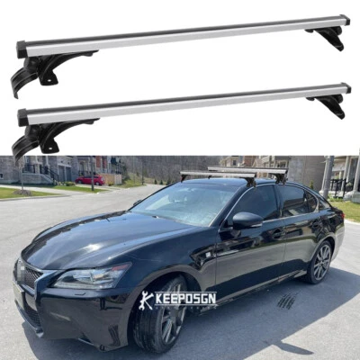 Portaequipajes portaequipajes barras transversales de techo superior de 48" para Lexus GS200t GS300 GS350 Foto 1 de 4