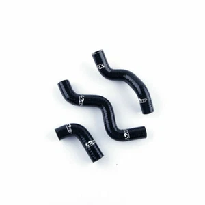 Manguera refrigerante radiador de silicona negra para KTM 50 SX PRO JR PRO 2001-2008 - Imagen 1 de 9