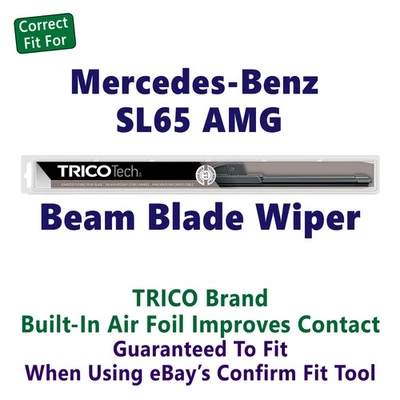 Limpiaparabrisas (cantidad 1) haz compatible con Mercedes-Benz SL65 AMG 2005-2011 -19260 Foto 1 de 4