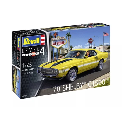 SHELBY GT500 1970 KIT 1:25 Revell Kit Auto Modellino Nuovo - Immagine 1 di 3