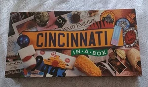 NEW SEALED VINTAGE CINCINNATI IN•A•BOX BOARD GAME BY LATE FOR THE SKY - Picture 1 of 11