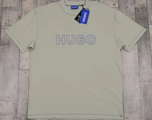 Men's Hugo Boss Pastel Green Crew Neck Logo T Shirt Medium RRP £59 - Picture 1 of 11