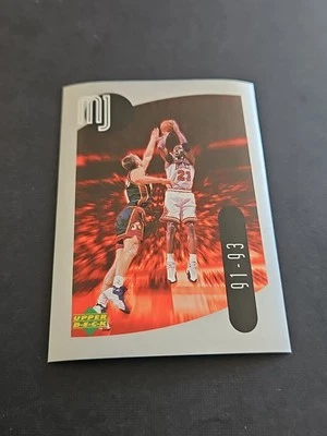 1998-99 UPPER DECK MJ STICKER COLLECTION MICHAEL JORDAN # 34 CHICAGO BULLS  - Image 1 of 2