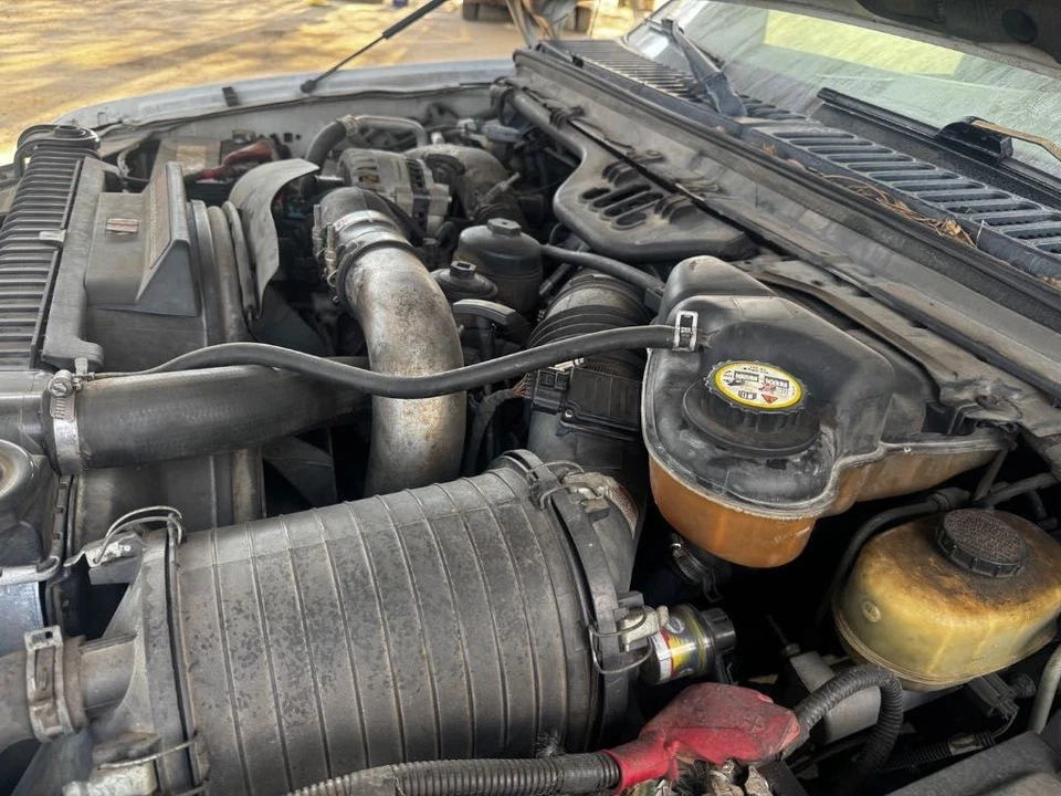 Ford F350 2003 2004 fabricante de equipos originales filtro de aire con tubos diésel 6,0 L Foto 1 de 4