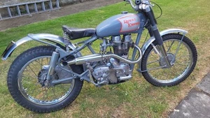 1952 Royal Enfield 350 bullet trials bike , road registered - Picture 1 of 15