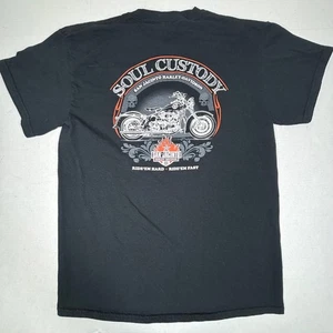 Harley Davidson Soul Custody Ride Em Hard T-Shirt Medium San Jacinto Texas NWOT - Picture 1 of 8