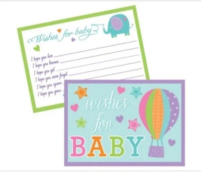 Wish Cards for Baby, 24 per Package - Image 1 of 3