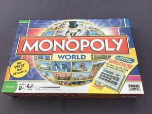 Monopoly World Parker 2008 Brettspiel Bankkartenleser Komplett sehr guterZustand - Bild 1 von 3