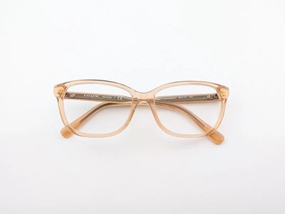 Gafas Coach, solo monturas, HC6143 5561, 54-15-140, champán transparente Foto 1 de 4