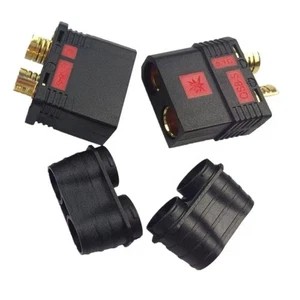 1 Pair QS8 Anti-Spark Connector Set Male+Female for RC Lipo Battery RC Car Model - Picture 1 of 11