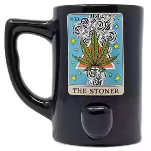 High Point Ceramic The Stoner Mug Hand Pipe - Picture 1 of 2