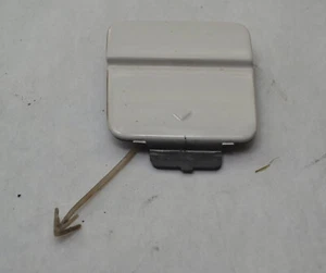 2004-2007 BMW E60 5-Series OEM Tow Hook WHITE Cover Flap Rear Bumper 51127033711 - Picture 1 of 2