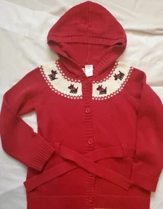Gymboree Holiday Friends Sweater Scottie dog. Size 8 Vintage Gymboree - Picture 1 of 7
