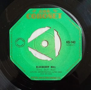 Blueberry Hill - Louis Armstrong And His All-Stars (No Date Australia) - Picture 1 of 2