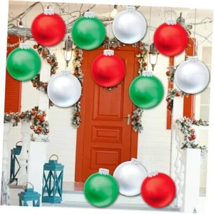 PCS Outdoor Christmas Decorations,Large Inflatable Christmas Balls,Christmas 9 - Picture 1 of 8