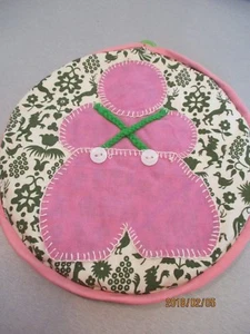 vintage hand made pot holder DUTCH BOY APPLIQUE - Picture 1 of 4