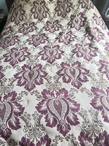RARE Croscill Esmeralda Bordeaux Multicolored King Comforter & Shams Rope Trim - Picture 1 of 15