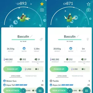 Pokémon Go | Rojo Basculín Brillante/Azul/Blanco | Comercio 20k Polvo de Estrellas - Imagen 1 de 4
