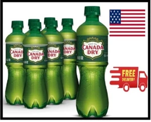 New Canada Dry Caffeine Free Ginger Ale Soda Pop Drink 16.9 fl oz 6 Pack Bottles - Picture 1 of 2