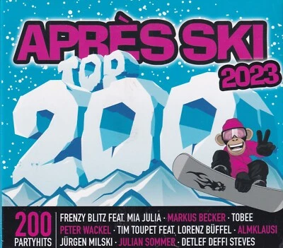 Fetenhits Apres Ski 2023 - 3 CD Box 200 Hits Best Pop Party Partyschlager #T1801 - Bild 1 von 3